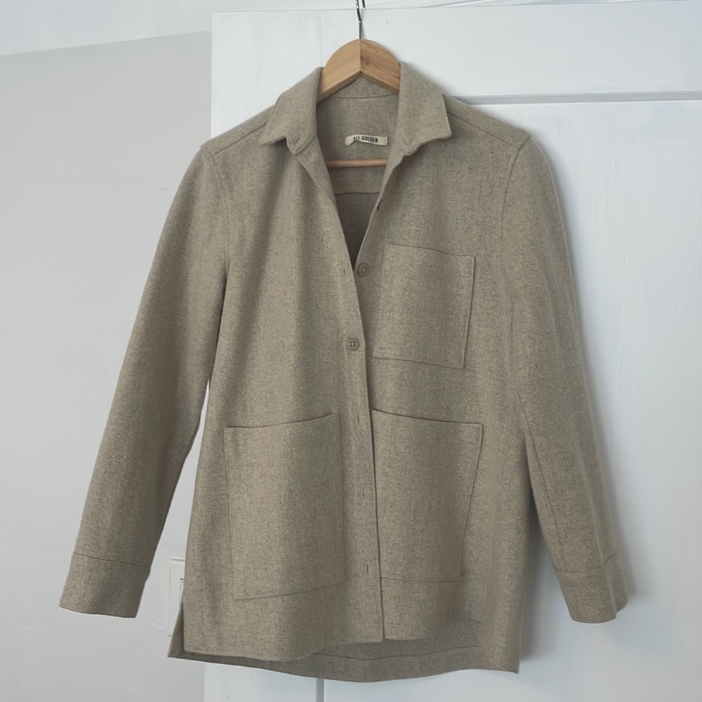 Ali Golden wool chore jacket